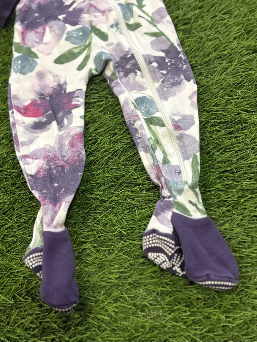Burt’s Bees Baby Footie Pajamas - Picture 2 of 4